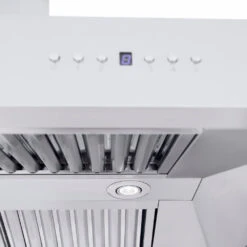 ZLINE 48 In. Professional Ducted Wall Mount Range Hood In Stainless Steel With Crown Molding (667CRN-48)(Zline 48 Professional Wall Mount Range Hood Stainless Steel Crown Molding 667crn 48) -Induction Cooktop Store 1A1A7189