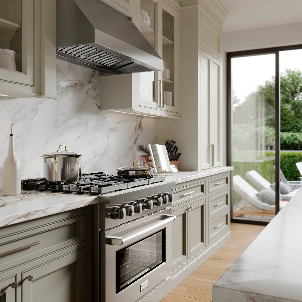 ZLINE 48 In. Convertible Vent Under Cabinet Range Hood In Stainless Steel (523-48)(Zline 48 Under Cabinet Range Hood Stainless Steel 523 48) 2 ZLINE 48 In. Convertible Vent Under Cabinet Range Hood In Stainless Steel (523-48)(Zline 48 Under Cabinet Range Hood Stainless Steel 523 48) - Image 2