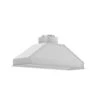ZLINE 46 In. Ducted Wall Mount Range Hood Insert In Outdoor Approved Stainless Steel (695-304-46)(Zline 46 Wall Mount Range Hood Insert Outdoor Approved Stainless Steel 695 304 46)