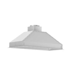 ZLINE 46 In. Ducted Wall Mount Range Hood Insert In Outdoor Approved Stainless Steel (698-304-46)(Zline 46 Wall Mount Range Hood Insert Outdoor Approved Stainless Steel 698 304 46)