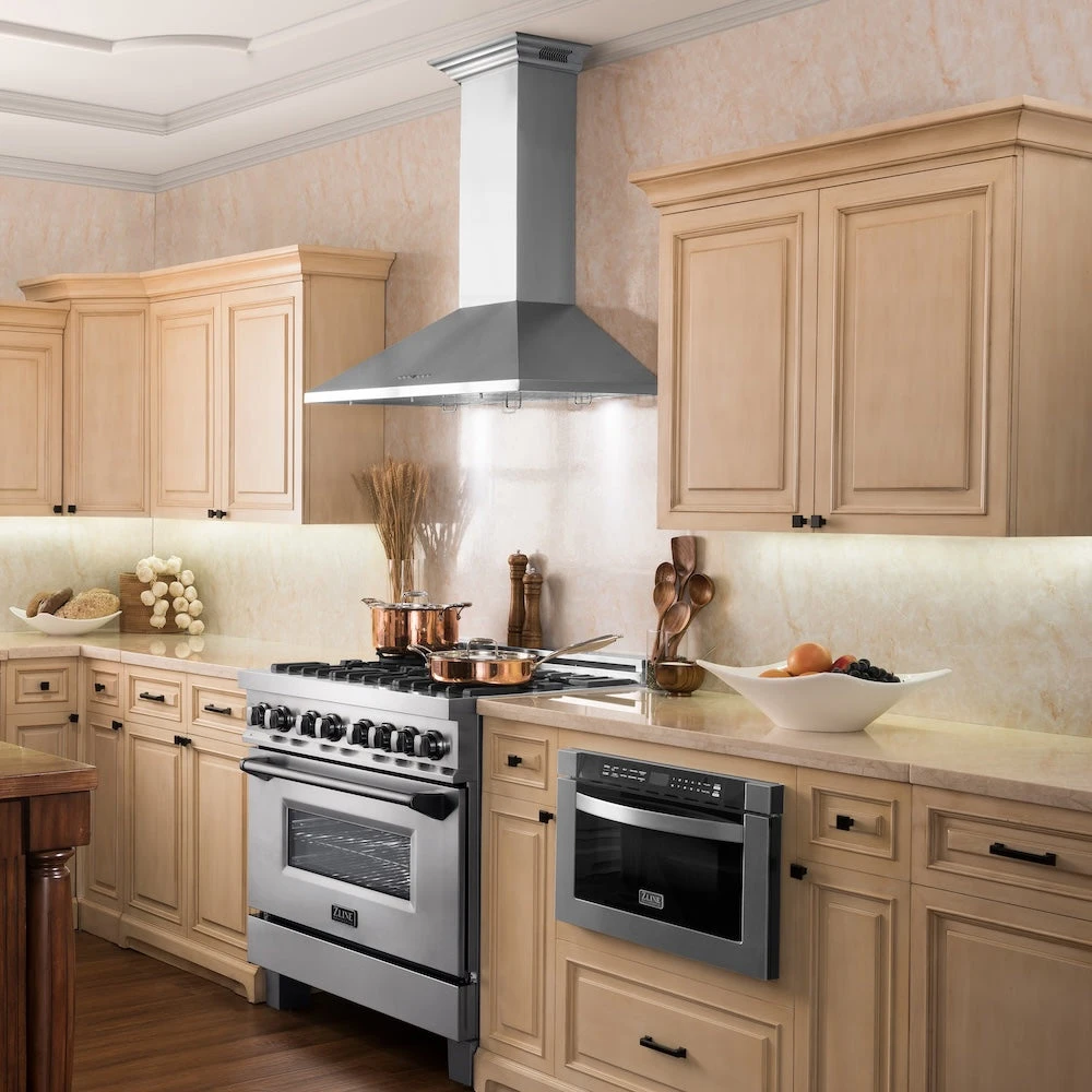 ZLINE 36 In. CrownSound™ Ducted Vent Wall Mount Range Hood In Stainless Steel With Built-in Bluetooth Speakers (KL2CRN-BT-36)(Zline 36 Wall Mount Range Hood Stainless Steel Crownsound Kl2crn Bt 36) 11 ZLINE 36 In. CrownSound™ Ducted Vent Wall Mount Range Hood In Stainless Steel With Built-in Bluetooth Speakers (KL2CRN-BT-36)(Zline 36 Wall Mount Range Hood Stainless Steel Crownsound Kl2crn Bt 36) - Image 11