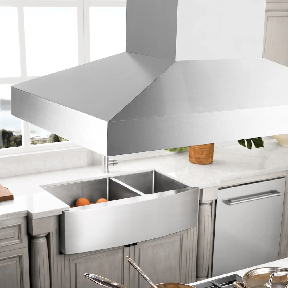 ZLINE 48 In. Convertible Island Mount Range Hood In Stainless Steel (KL3i-48)(Zline 48 Island Mount Range Hood Stainless Steel Kl3i 48) 2 ZLINE 48 In. Convertible Island Mount Range Hood In Stainless Steel (KL3i-48)(Zline 48 Island Mount Range Hood Stainless Steel Kl3i 48) - Image 2