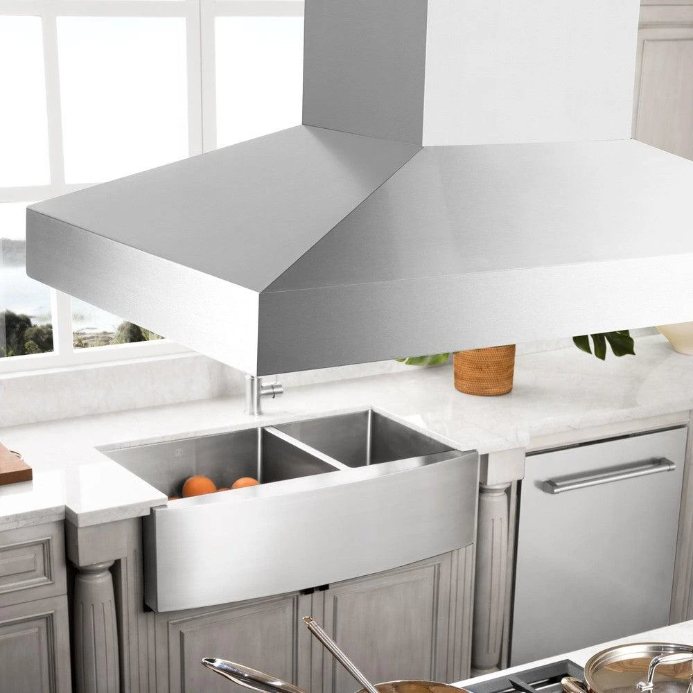 ZLINE 30 In. CrownSound™ Ducted Vent Island Mount Range Hood In Stainless Steel With Built-in Bluetooth Speakers (KL3iCRN-BT-30)(Zline 30 Island Mount Range Hood Stainless Steel Crownsound Kl3icrn Bt 30) 8 ZLINE 30 In. CrownSound™ Ducted Vent Island Mount Range Hood In Stainless Steel With Built-in Bluetooth Speakers (KL3iCRN-BT-30)(Zline 30 Island Mount Range Hood Stainless Steel Crownsound Kl3icrn Bt 30) - Image 8