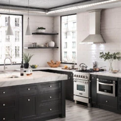 ZLINE 24 In. Convertible Vent Wall Mount Range Hood In Stainless Steel With Crown Molding (KBCRN-24)(Zline 24 Wall Mount Range Hood Stainless Steel Crown Molding Kbcrn 24) 17 ZLINE 24 In. Convertible Vent Wall Mount Range Hood In Stainless Steel With Crown Molding (KBCRN-24)(Zline 24 Wall Mount Range Hood Stainless Steel Crown Molding Kbcrn 24) -Induction Cooktop Store FPNZ SS MWD 1 RA 24 KBCRN 24