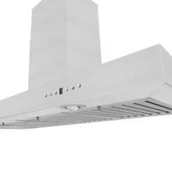 ZLINE 48 In. Convertible Vent Wall Mount Range Hood In Stainless Steel (KE-48)(Zline 48 Wall Mount Range Hood Stainless Steel Ke 48) -Induction Cooktop Store KE 48 Stainless Lights 750a5f6b 44fe 4ff4 ace5 b618936c6cd4
