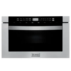 ZLINE 24 In. 1.2 Cu. Ft. Stainless Steel Built-in Microwave Drawer (MWD-1)(Zline 24 Microwave Drawer Stainless Steel Mwd 1)