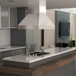 ZLINE 30 In. Ducted Island Mount Range Hood In Stainless Steel (597i-30)(Zline 30 Island Mount Range Hood Stainless Steel 597i 30) -Induction Cooktop Store New Kitchen 06 30 Cooktop 597 Cam01 4dd082e5 1ac6 40c9 8b35 412d7fe02569