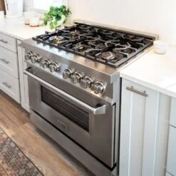 ZLINE 36 In. 4.6 Cu. Ft. Legacy Dual Fuel Range With 6 Burner Gas Cooktop And Electric Convection Oven In Stainless Steel (RA36)(Zline 36 Legacy Dual Fuel Range Stainless Steel Ra36) 39 ZLINE 36 In. 4.6 Cu. Ft. Legacy Dual Fuel Range With 6 Burner Gas Cooktop And Electric Convection Oven In Stainless Steel (RA36)(Zline 36 Legacy Dual Fuel Range Stainless Steel Ra36) -Induction Cooktop Store RA36 carcabaroad 69