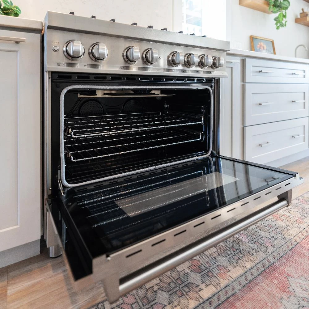 ZLINE 36 In. 4.6 Cu. Ft. Legacy Dual Fuel Range With 6 Burner Gas Cooktop And Electric Convection Oven In Stainless Steel (RA36)(Zline 36 Legacy Dual Fuel Range Stainless Steel Ra36) 18 ZLINE 36 In. 4.6 Cu. Ft. Legacy Dual Fuel Range With 6 Burner Gas Cooktop And Electric Convection Oven In Stainless Steel (RA36)(Zline 36 Legacy Dual Fuel Range Stainless Steel Ra36) - Image 18