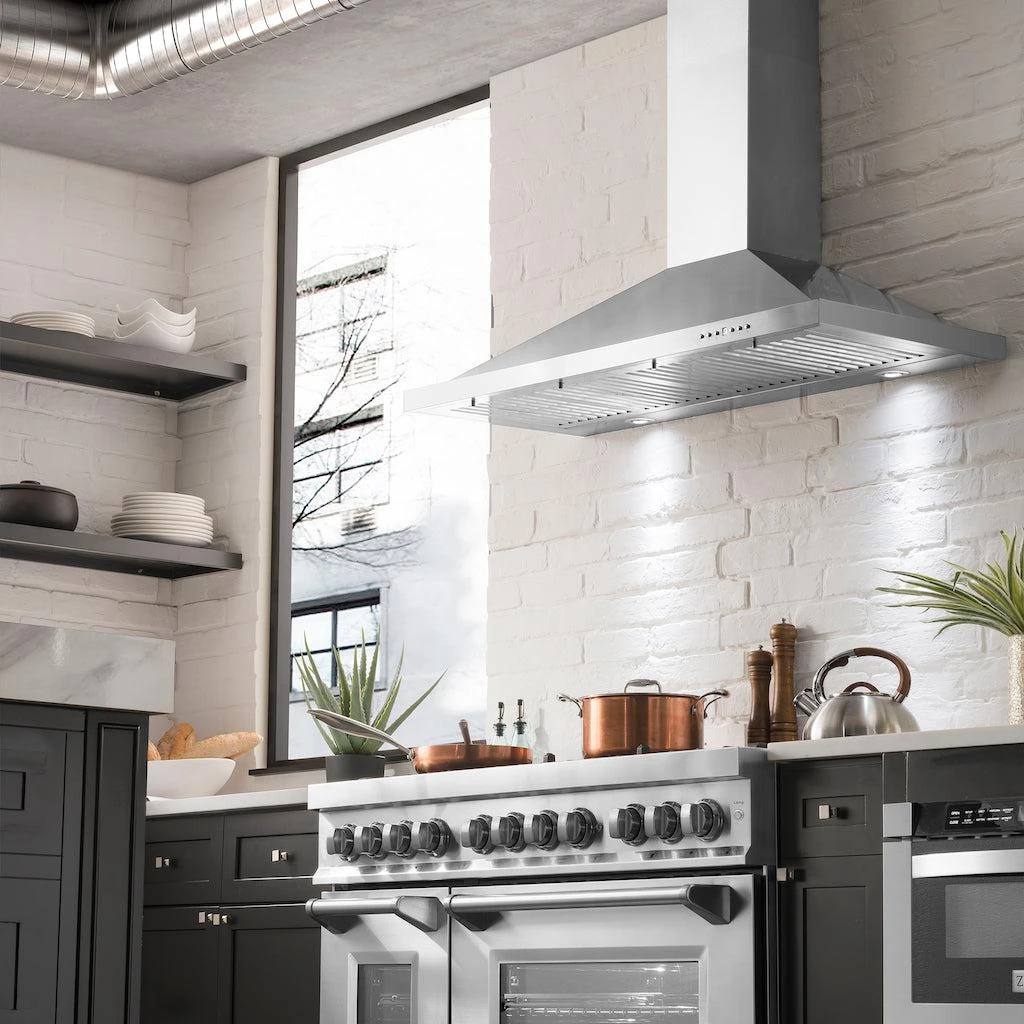 ZLINE 42 In. Convertible Vent Wall Mount Range Hood In Stainless Steel (KB-42)(Zline 42 Wall Mount Range Hood Stainless Steel Kb 42) 16 ZLINE 42 In. Convertible Vent Wall Mount Range Hood In Stainless Steel (KB-42)(Zline 42 Wall Mount Range Hood Stainless Steel Kb 42) - Image 16