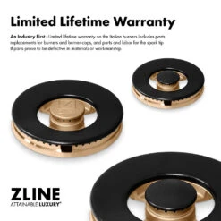 ZLINE Autograph Edition 30 In. 4.2 Cu. Ft. Paramount Gas Range With 4 Burner DuoPro™ Cooktop And Convection Gas Oven In Stainless Steel With Champagne Bronze Accents (PSGRZ-30-CB)(Zline Autograph Edition 30 Paramount Gas Range Duopro Stainless Steel Champagne Bronze Psgrz 30 Cb) 26 ZLINE Autograph Edition 30 In. 4.2 Cu. Ft. Paramount Gas Range With 4 Burner DuoPro™ Cooktop And Convection Gas Oven In Stainless Steel With Champagne Bronze Accents (PSGRZ-30-CB)(Zline Autograph Edition 30 Paramount Gas Range Duopro Stainless Steel Champagne Bronze Psgrz 30 Cb) -Induction Cooktop Store duopro cooktop limited lifetime burner warranty bf79a658 942f 4d56 ab01 718f752cb012