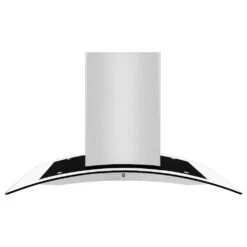 ZLINE 36 In. Convertible Vent Island Mount Range Hood In Stainless Steel And Glass (GL14i-36)(Zline 36 Island Mount Range Hood Stainless Steel Glass Gl14i 36) -Induction Cooktop Store island mounted range hood GL14i 36 front cb5e11d3 340b 4468 948b 9174952a9004