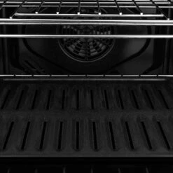 ZLINE Autograph Edition 30 In. Professional True Convection Double Wall Oven With Air Fry And Self Clean In Satin Stainless Steel With White Matte Doors And Polished Gold Handles (WADSZ-WM-30-G)(Zline Autograph Edition 30 Double Wall Oven Satin Stainless Steel White Matte Polished Gold Wadsz Wm 30 G) -Induction Cooktop Store zline autograph edition satin stainless steel white door wall oven WADSZ WM 30 G detail racks 2