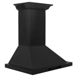ZLINE 24 In. CrownSound™ Ducted Vent Wall Mount Range Hood In Black Stainless Steel With Built-in Bluetooth Speakers (BSKBNCRN-BT-24)(Zline 24 Wall Mount Range Hood Black Stainless Steel Crownsound Bskbncrn Bt 24) 19 ZLINE 24 In. CrownSound™ Ducted Vent Wall Mount Range Hood In Black Stainless Steel With Built-in Bluetooth Speakers (BSKBNCRN-BT-24)(Zline 24 Wall Mount Range Hood Black Stainless Steel Crownsound Bskbncrn Bt 24) -Induction Cooktop Store zline black stainless steel wall range hood BSKBNCRN BT 24 top side