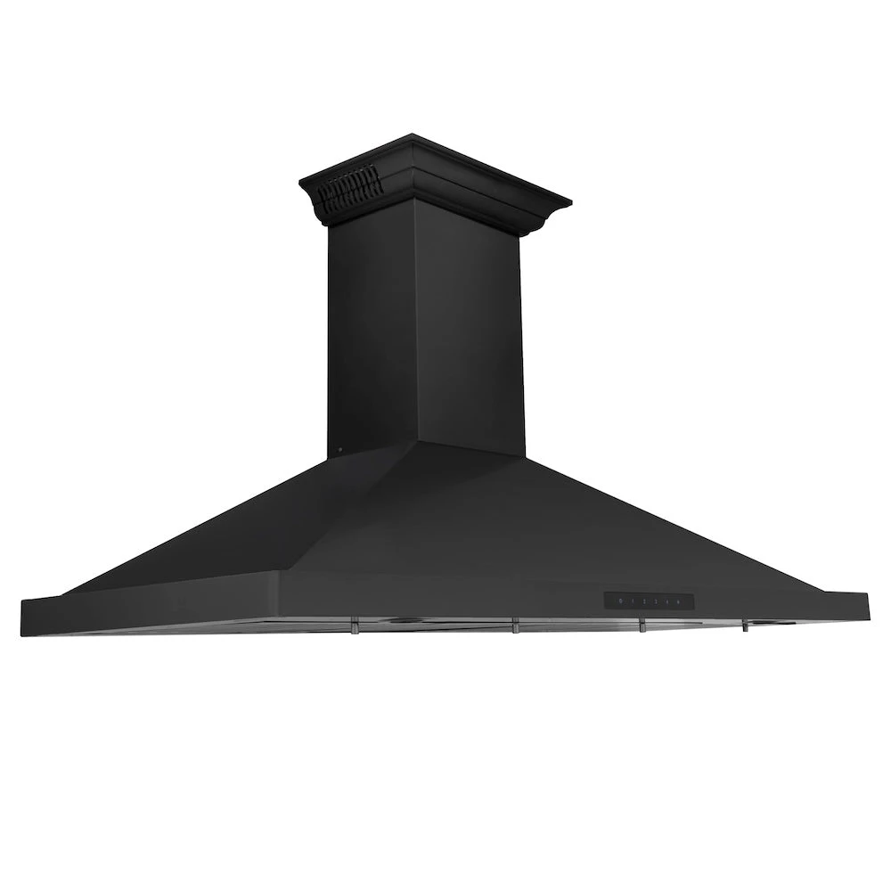 ZLINE 48 In. CrownSound™ Ducted Vent Wall Mount Range Hood In Black Stainless Steel With Built-in Bluetooth Speakers (BSKBNCRN-BT-48)(Zline 48 Wall Mount Range Hood Black Stainless Steel Crownsound Bskbncrn Bt 48) 8 ZLINE 48 In. CrownSound™ Ducted Vent Wall Mount Range Hood In Black Stainless Steel With Built-in Bluetooth Speakers (BSKBNCRN-BT-48)(Zline 48 Wall Mount Range Hood Black Stainless Steel Crownsound Bskbncrn Bt 48) - Image 8