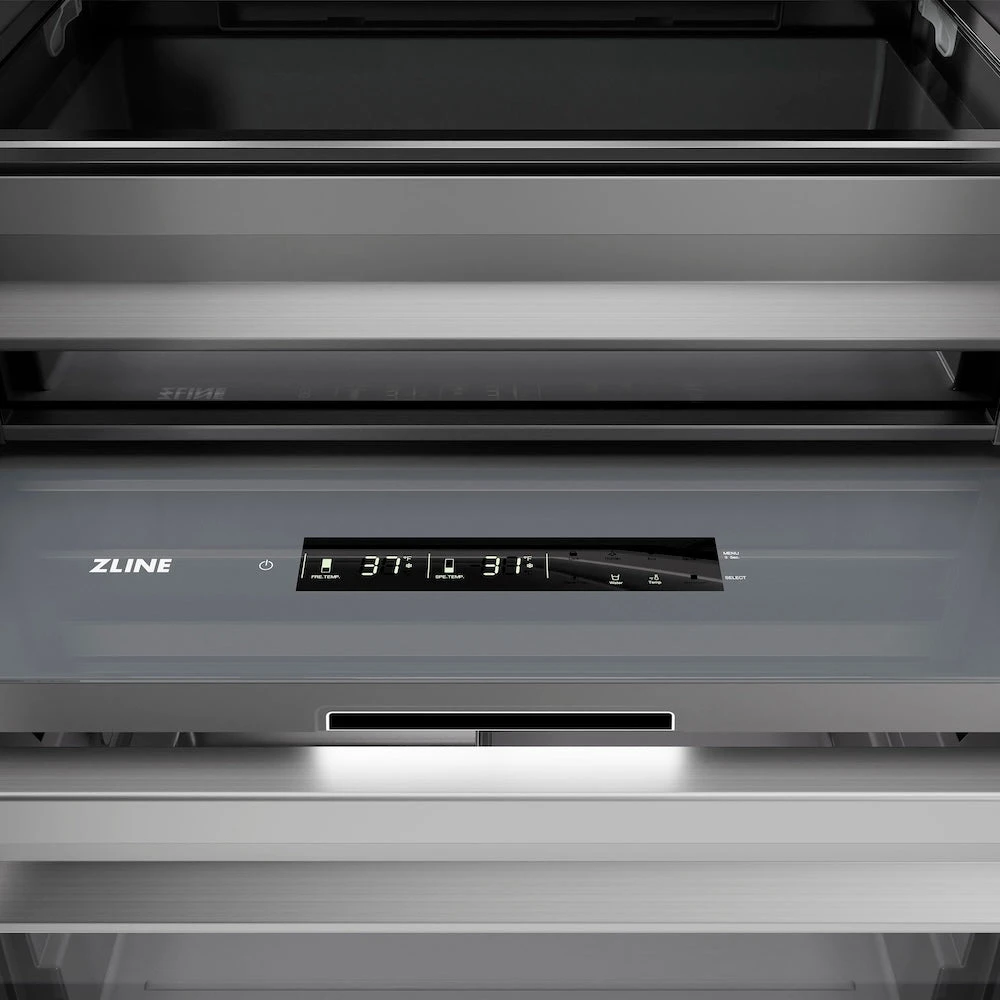 ZLINE 30 In. 16.7 Cu. Ft. Column Refrigerator In Stainless Steel With Graphite Gray Interior (RCRV-304-30)(Zline 30 Column Refrigerator Stainless Steel Graphite Gray Rcrv 304 30) 12 ZLINE 30 In. 16.7 Cu. Ft. Column Refrigerator In Stainless Steel With Graphite Gray Interior (RCRV-304-30)(Zline 30 Column Refrigerator Stainless Steel Graphite Gray Rcrv 304 30) - Image 12