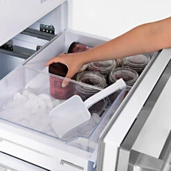 ZLINE 60 In. 32.2 Cu. Ft. French Door Built-In Bottom Freezer Refrigerator With Water Dispensers And Ice Makers In Stainless Steel (RBIV-304-60)(Zline 60 Built In Refrigerator Stainless Steel Rbiv 304 60) -Induction Cooktop Store zline built in stainless steel refrigerator RBIV 304 60 detail freezer food 2 7217852e 9578 4710 b4bb 19834b65f3b7