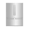 ZLINE 60 In. 32.2 Cu. Ft. French Door Built-In Bottom Freezer Refrigerator With Water Dispensers And Ice Makers In Stainless Steel (RBIV-304-60)(Zline 60 Built In Refrigerator Stainless Steel Rbiv 304 60)