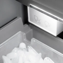 ZLINE 24 In. 12.4 Cu. Ft. Column Freezer In White Matte With Graphite Gray Interior (RCFV-WM-24)(Zline 24 Column Freezer White Matte Graphite Gray Rcfv Wm 24) 35 ZLINE 24 In. 12.4 Cu. Ft. Column Freezer In White Matte With Graphite Gray Interior (RCFV-WM-24)(Zline 24 Column Freezer White Matte Graphite Gray Rcfv Wm 24) -Induction Cooktop Store zline built in white matte column freezer RCFV WM 24 detail ice maker ice