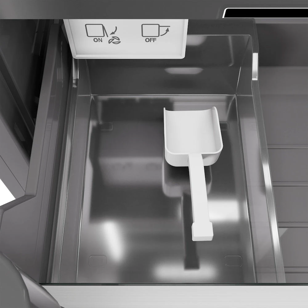 ZLINE 24 In. 12.4 Cu. Ft. Column Freezer In White Matte With Graphite Gray Interior (RCFV-WM-24)(Zline 24 Column Freezer White Matte Graphite Gray Rcfv Wm 24) 17 ZLINE 24 In. 12.4 Cu. Ft. Column Freezer In White Matte With Graphite Gray Interior (RCFV-WM-24)(Zline 24 Column Freezer White Matte Graphite Gray Rcfv Wm 24) - Image 17