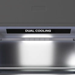 ZLINE 30 In. 16.1 Cu. Ft. Built-In Bottom Freezer Refrigerator With Water Dispenser And Ice Maker In White Matte With Graphite Gray Interior (GRBIV-WM-30)(Zline 30 Built In Refrigerator White Matte Graphite Gray Grbiv Wm 30) -Induction Cooktop Store zline built in white matte refrigerator GRBIV WM 30 dual cooling