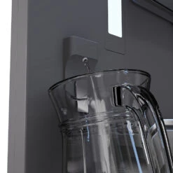 ZLINE 30 In. 16.1 Cu. Ft. Built-In Bottom Freezer Refrigerator With Water Dispenser And Ice Maker In White Matte With Graphite Gray Interior (GRBIV-WM-30)(Zline 30 Built In Refrigerator White Matte Graphite Gray Grbiv Wm 30) -Induction Cooktop Store zline built in white matte refrigerator GRBIV WM 30 water dispenser on