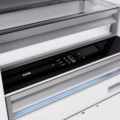 ZLINE 36 In. 19.8 Cu. Ft. Built-In Bottom Freezer Refrigerator With Water Dispenser And Ice Maker In White Matte (RBIT-WM-36)(Zline 36 Built In Refrigerator White Matte Rbit Wm 36) 20 ZLINE 36 In. 19.8 Cu. Ft. Built-In Bottom Freezer Refrigerator With Water Dispenser And Ice Maker In White Matte (RBIT-WM-36)(Zline 36 Built In Refrigerator White Matte Rbit Wm 36) -Induction Cooktop Store zline built in white matte refrigerator RBIT WM 36 detail touchpanel