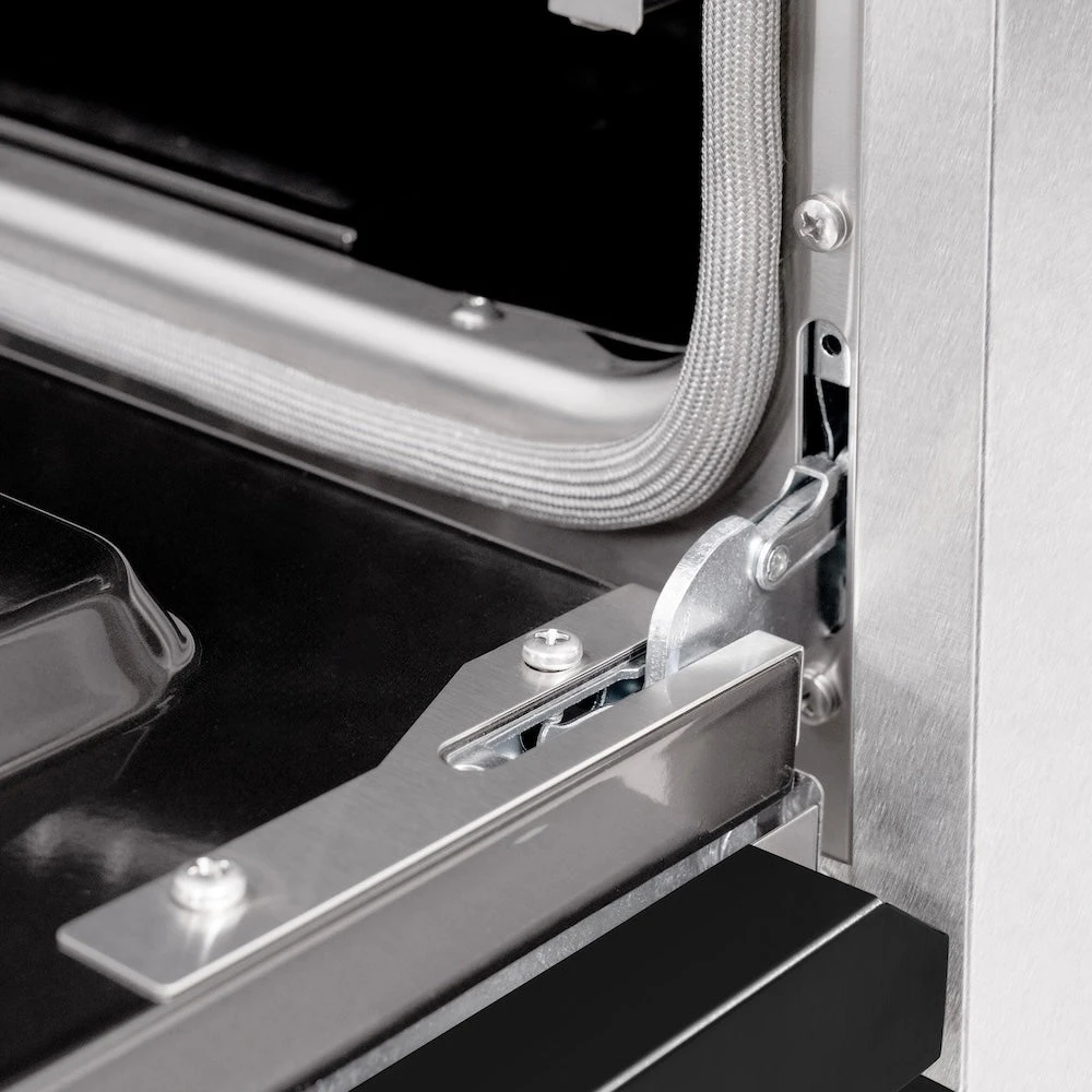 ZLINE 30 In. 4.2 Cu. Ft. Classic Gas Range With 4 Burner Cooktop And Convection Gas Oven In Satin Stainless Steel With Black Matte Door (CGRS-BLM-30)(Zline 30 Classic Gas Range Satin Stainless Steel Black Matte Cgrs Blm 30) 10 ZLINE 30 In. 4.2 Cu. Ft. Classic Gas Range With 4 Burner Cooktop And Convection Gas Oven In Satin Stainless Steel With Black Matte Door (CGRS-BLM-30)(Zline 30 Classic Gas Range Satin Stainless Steel Black Matte Cgrs Blm 30) - Image 10