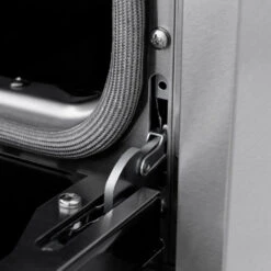 ZLINE Autograph Edition 48 In. 6.7 Cu. Ft. Classic Double Oven Gas Range With 8 Burner Cooktop In Satin Stainless Steel With White Matte Doors And Matte Black Accents (CGRSZ-WM-48-MB)(Zline Autograph Edition 48 Classic Gas Range Satin Stainless Steel White Matte Matte Black Cgrsz Wm 48 Mb) -Induction Cooktop Store zline classic satin stainless steel gas range autograph edition matte black CGRSZ WM 48 MB stay put detail