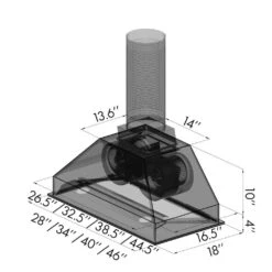 ZLINE 46 In. Ducted Remote Blower Range Hood Insert In Stainless Steel (698-RD-46)(Zline 46 Range Hood Insert Stainless Steel Remote Blower 698 Rd 46) 13 ZLINE 46 In. Ducted Remote Blower Range Hood Insert In Stainless Steel (698-RD-46)(Zline 46 Range Hood Insert Stainless Steel Remote Blower 698 Rd 46) -Induction Cooktop Store zline dual remote blower range hood insert in stainless steel 698 rd range hoods zline kitchen and bath 626972 1e24e6c6 06ff 42db 8706 63f4e86d175d