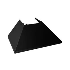 ZLINE 36 In. Ducted Satin Stainless Steel Wall Mount Range Hood With Black Matte Shell (8654BLM-36)(Zline 36 Wall Mount Range Hood Satin Stainless Steel Black Matte 8654blm 36) -Induction Cooktop Store zline durasnow stainless steel range hood with black matte shell 8654blm range hoods zline kitchen and bath 381300 b5a9db21 7c1f 4303 b24b 0a2ebca952f3