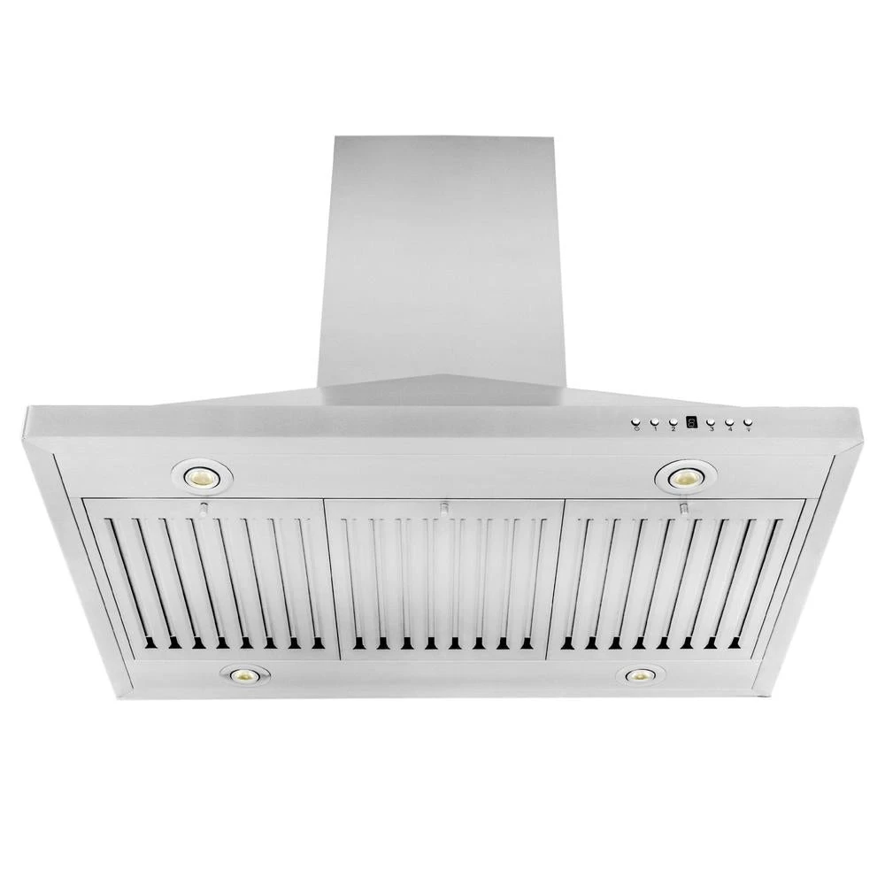 ZLINE 36 In. Convertible Vent Island Mount Range Hood In Stainless Steel (GL1i-36)(Zline 36 Island Mount Range Hood Stainless Steel Gl1i 36) 3 ZLINE 36 In. Convertible Vent Island Mount Range Hood In Stainless Steel (GL1i-36)(Zline 36 Island Mount Range Hood Stainless Steel Gl1i 36) - Image 3