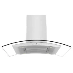 ZLINE 36 In. Convertible Vent Island Mount Range Hood In Stainless Steel And Glass (GL14i-36)(Zline 36 Island Mount Range Hood Stainless Steel Glass Gl14i 36) -Induction Cooktop Store zline island mount range hood in stainless steel glass gl14i range hoods zline kitchen and bath 359959 793a83fe b901 40f8 8531 a6a685c62500