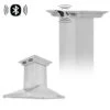 ZLINE 36 In. CrownSound™ Ducted Vent Island Mount Range Hood In Stainless Steel With Built-in Bluetooth Speakers (GL1iCRN-BT-36)(Zline 36 Island Mount Range Hood Stainless Steel Crownsound Gl1icrn Bt 36)