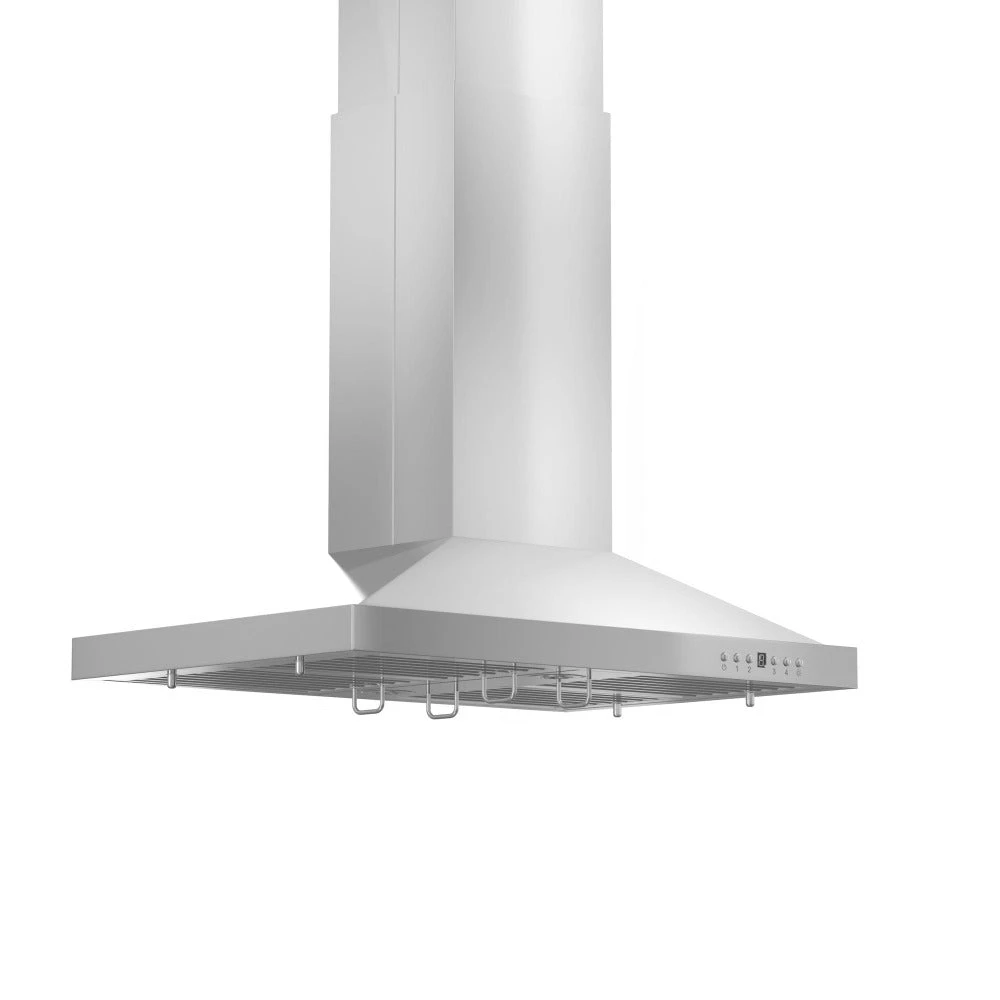 ZLINE 36 In. Convertible Vent Island Mount Range Hood In Stainless Steel (GL2i-36)(Zline 36 Island Mount Range Hood Stainless Steel Gl2i 36) 3 ZLINE 36 In. Convertible Vent Island Mount Range Hood In Stainless Steel (GL2i-36)(Zline 36 Island Mount Range Hood Stainless Steel Gl2i 36) - Image 3