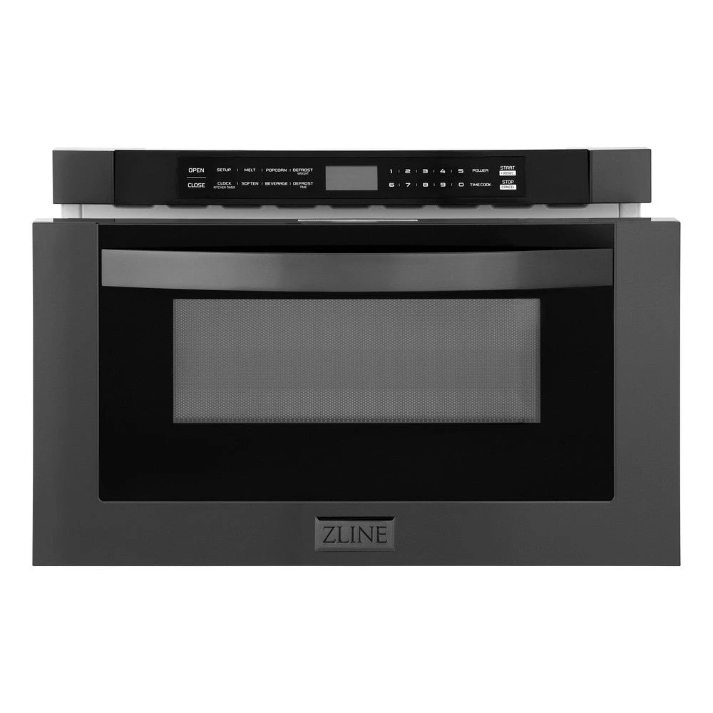 ZLINE 24 In. 1.2 Cu. Ft. Black Stainless Steel Built-in Microwave Drawer (MWD-1-BS)(Zline 24 Microwave Drawer Black Stainless Steel Mwd 1 Bs) 3 ZLINE 24 In. 1.2 Cu. Ft. Black Stainless Steel Built-in Microwave Drawer (MWD-1-BS)(Zline 24 Microwave Drawer Black Stainless Steel Mwd 1 Bs) - Image 3