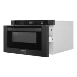 ZLINE 24 In. 1.2 Cu. Ft. Black Stainless Steel Built-in Microwave Drawer (MWD-1-BS)(Zline 24 Microwave Drawer Black Stainless Steel Mwd 1 Bs) 13 ZLINE 24 In. 1.2 Cu. Ft. Black Stainless Steel Built-in Microwave Drawer (MWD-1-BS)(Zline 24 Microwave Drawer Black Stainless Steel Mwd 1 Bs) -Induction Cooktop Store zline microwave black stainless MWD 1 BS side open 6bcabebc 11aa 4ca0 b938 f31b70f7f647