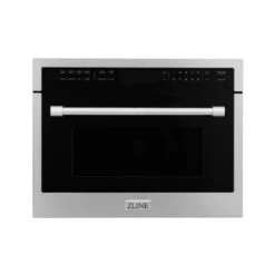 ZLINE 24 In. Stainless Steel Built-in Convection Microwave Oven With Speed And Sensor Cooking (MWO-24)(Zline 24 Convection Microwave Oven Stainless Steel Mwo 24) -Induction Cooktop Store zline microwave oven MWO 24 front hero 2369ae1b 08dd 4382 bd52 94d34d22e866
