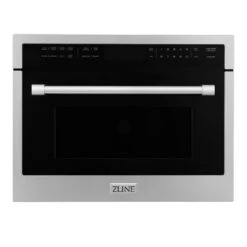ZLINE 24 In. Stainless Steel Built-in Convection Microwave Oven With Speed And Sensor Cooking (MWO-24)(Zline 24 Convection Microwave Oven Stainless Steel Mwo 24)