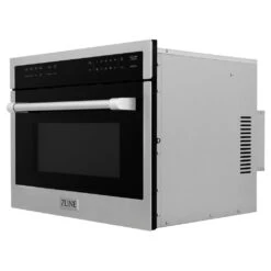 ZLINE 24 In. Stainless Steel Built-in Convection Microwave Oven With Speed And Sensor Cooking (MWO-24)(Zline 24 Convection Microwave Oven Stainless Steel Mwo 24) -Induction Cooktop Store zline microwave oven MWO 24 side 1cfd529e 3637 4425 b6a0 51d65e3d9ede