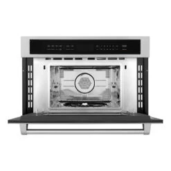 ZLINE 30 In. 1.6 Cu Ft. Stainless Steel Built-in Convection Microwave Oven (MWO-30)(Zline 30 Convection Microwave Oven Stainless Steel Mwo 30) 13 ZLINE 30 In. 1.6 Cu Ft. Stainless Steel Built-in Convection Microwave Oven (MWO-30)(Zline 30 Convection Microwave Oven Stainless Steel Mwo 30) -Induction Cooktop Store zline microwave oven MWO 30 front open