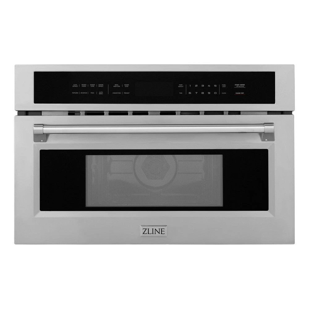ZLINE 30 In. 1.6 Cu Ft. Stainless Steel Built-in Convection Microwave Oven (MWO-30)(Zline 30 Convection Microwave Oven Stainless Steel Mwo 30) 4 ZLINE 30 In. 1.6 Cu Ft. Stainless Steel Built-in Convection Microwave Oven (MWO-30)(Zline 30 Convection Microwave Oven Stainless Steel Mwo 30) - Image 4