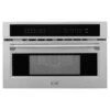 ZLINE 30 In. 1.6 Cu Ft. Stainless Steel Built-in Convection Microwave Oven (MWO-30)(Zline 30 Convection Microwave Oven Stainless Steel Mwo 30)