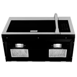 ZLINE 30 In. Stainless Steel Over The Range Convection Microwave Oven With Traditional Handle (MWO-OTR-H-30)(Zline 30 Over The Range Microwave Oven Stainless Steel Mwo Otr H 30) -Induction Cooktop Store zline microwave oven over the range MWO OTR H 30 front under