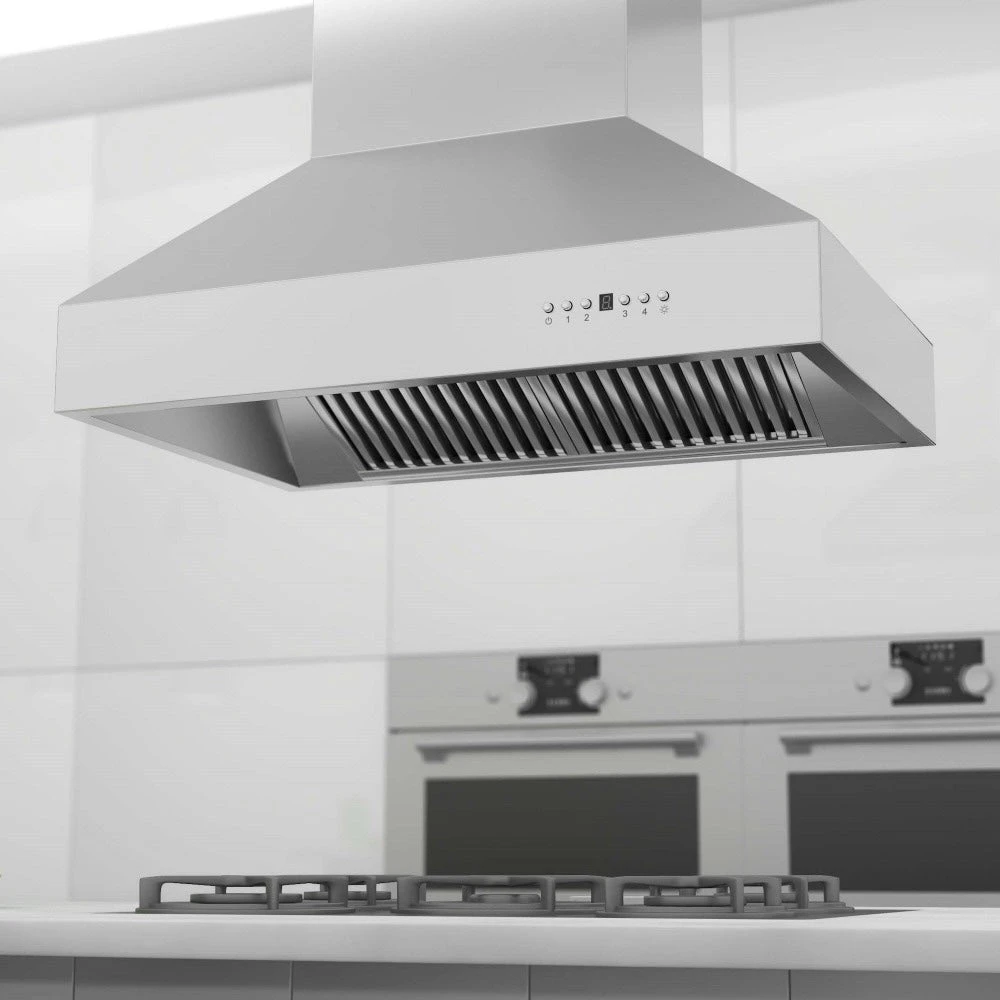 ZLINE 42 In. Ducted Island Mount Range Hood In Outdoor Approved Stainless Steel (697i-304-42)(Zline 42 Island Mount Range Hood Outdoor Approved Stainless Steel 697i 304 42) 6 ZLINE 42 In. Ducted Island Mount Range Hood In Outdoor Approved Stainless Steel (697i-304-42)(Zline 42 Island Mount Range Hood Outdoor Approved Stainless Steel 697i 304 42) - Image 6