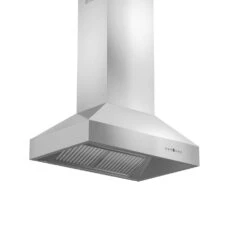 ZLINE 36 In. Ducted Island Mount Range Hood In Outdoor Approved Stainless Steel (697i-304-36)(Zline 36 Island Mount Range Hood Outdoor Approved Stainless Steel 697i 304 36) -Induction Cooktop Store zline outdoor approved island mount range hood in stainless steel 697i 304 range hoods zline kitchen and bath 305592