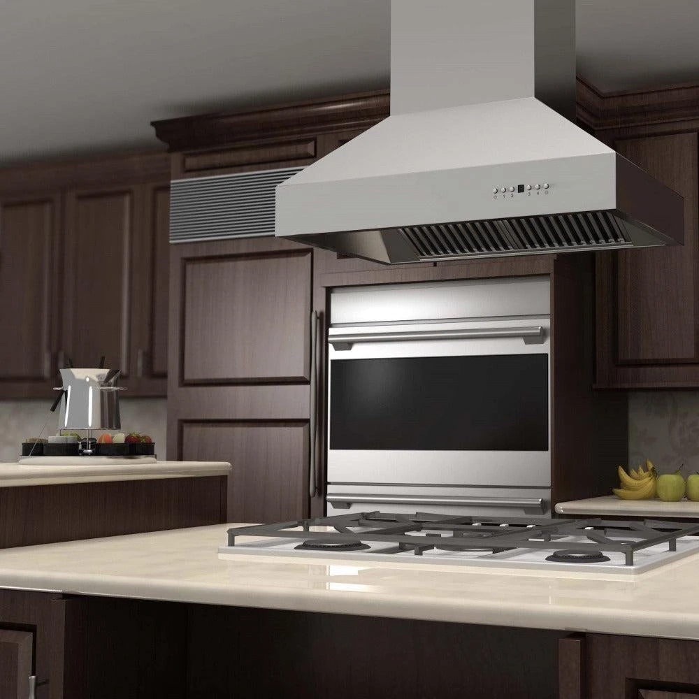 ZLINE 48 In. Ducted Island Mount Range Hood In Outdoor Approved Stainless Steel (697i-304-48)(Zline 48 Island Mount Range Hood Outdoor Approved Stainless Steel 697i 304 48) 7 ZLINE 48 In. Ducted Island Mount Range Hood In Outdoor Approved Stainless Steel (697i-304-48)(Zline 48 Island Mount Range Hood Outdoor Approved Stainless Steel 697i 304 48) - Image 7