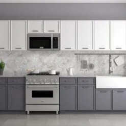 ZLINE 30 In. Stainless Steel Over The Range Convection Microwave Oven With Modern Handle (MWO-OTR-30)(Zline 30 Over The Range Microwave Stainless Steel Mwo Otr 30) 23 ZLINE 30 In. Stainless Steel Over The Range Convection Microwave Oven With Modern Handle (MWO-OTR-30)(Zline 30 Over The Range Microwave Stainless Steel Mwo Otr 30) -Induction Cooktop Store zline over the range microwave oven in stainless steel black stainless steel mwo otr 30 microwave zline kitchen and bath 411452