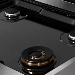 ZLINE 30 In. Paramount Gas Rangetop With 4 Burners And Porcelain Cooktop In Satin Stainless Steel (SRTS-30)(Zline 30 Paramount Gas Rangetop Satin Stainless Steel Srts 30) -Induction Cooktop Store zline paramount satin stainless steel range top SRTS 30 porcelain cooktop detail
