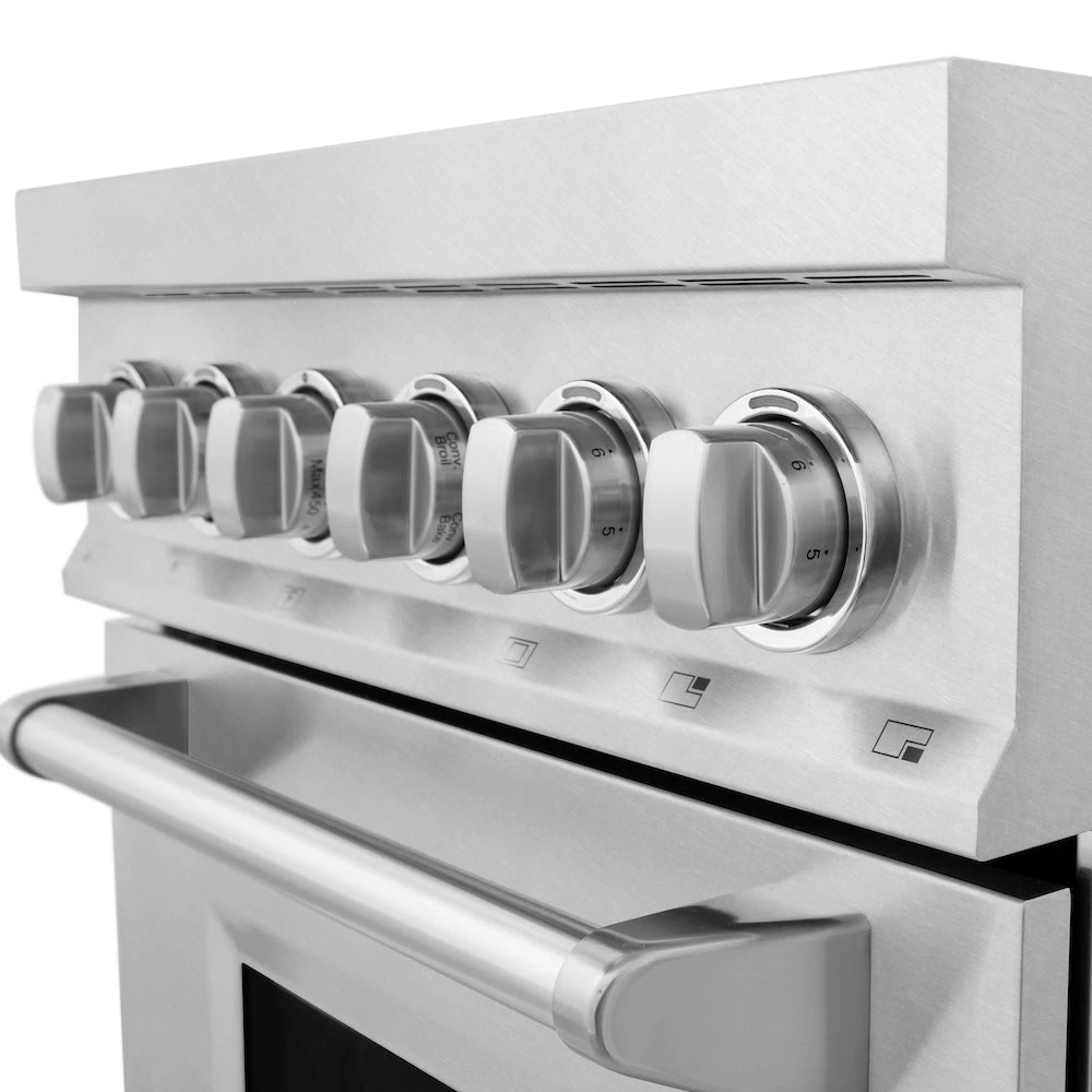 ZLINE 24 In. 2.8 Cu. Ft. Legacy Induction Range With 4 Element Cooktop And Electric Oven In Satin Stainless Steel (RAINDS-SN-24)(Zline 24 Induction Range Satin Stainless Steel Rainds Sn 24) 7 ZLINE 24 In. 2.8 Cu. Ft. Legacy Induction Range With 4 Element Cooktop And Electric Oven In Satin Stainless Steel (RAINDS-SN-24)(Zline 24 Induction Range Satin Stainless Steel Rainds Sn 24) - Image 7